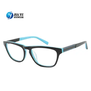 New Designer Fashion Custom Logo Men Acetate Optical Frames